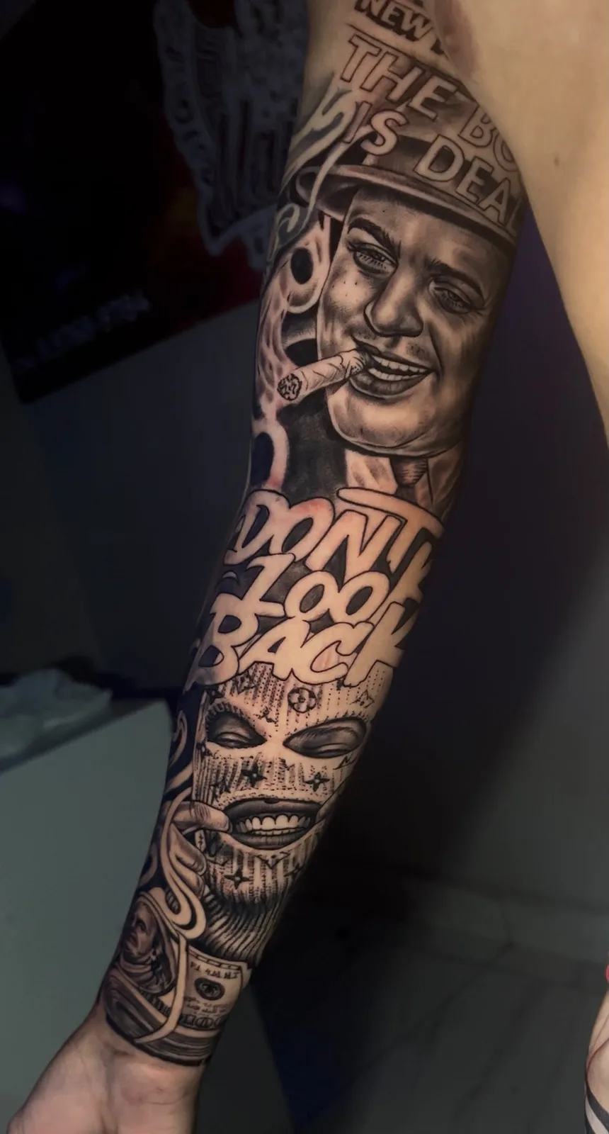 Sleeve de antebraço — Marcus Tattoo