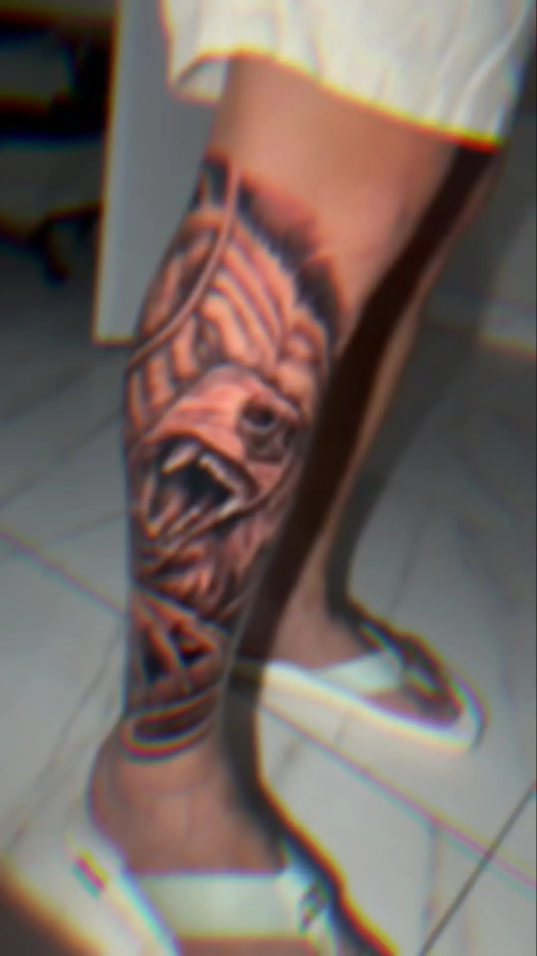 Detalhe em preto e cinza — Marcus Tattoo